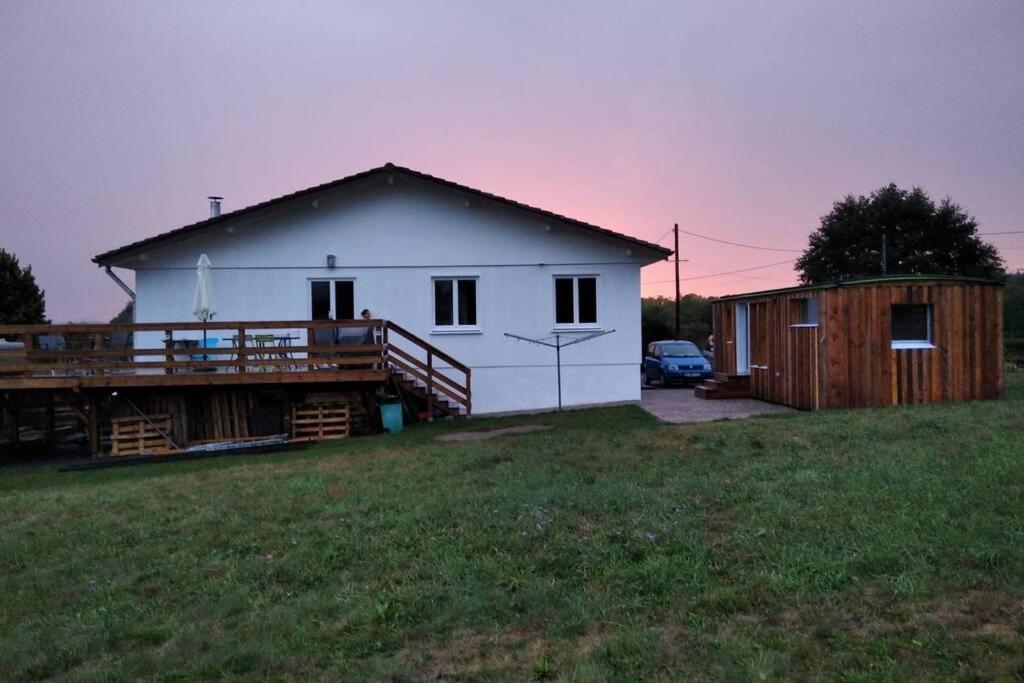 Вилла Studio De Jardin Cosy Avec Vue Panoramique Neuvillers-sur-Fave Экстерьер фото